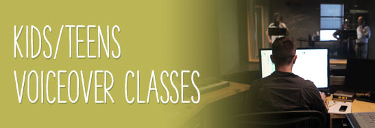 Voiceover Classes for Kids / Teens