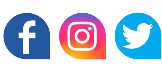 Social media logos