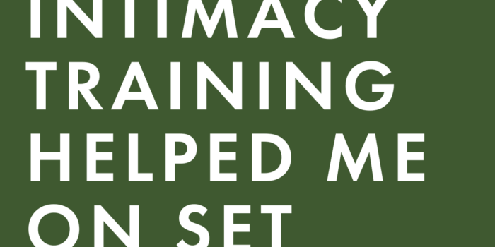 Intimacy tools for actors. These tools give actors the ability to set boundarirea and navigate sensitive scenes on set and stage.